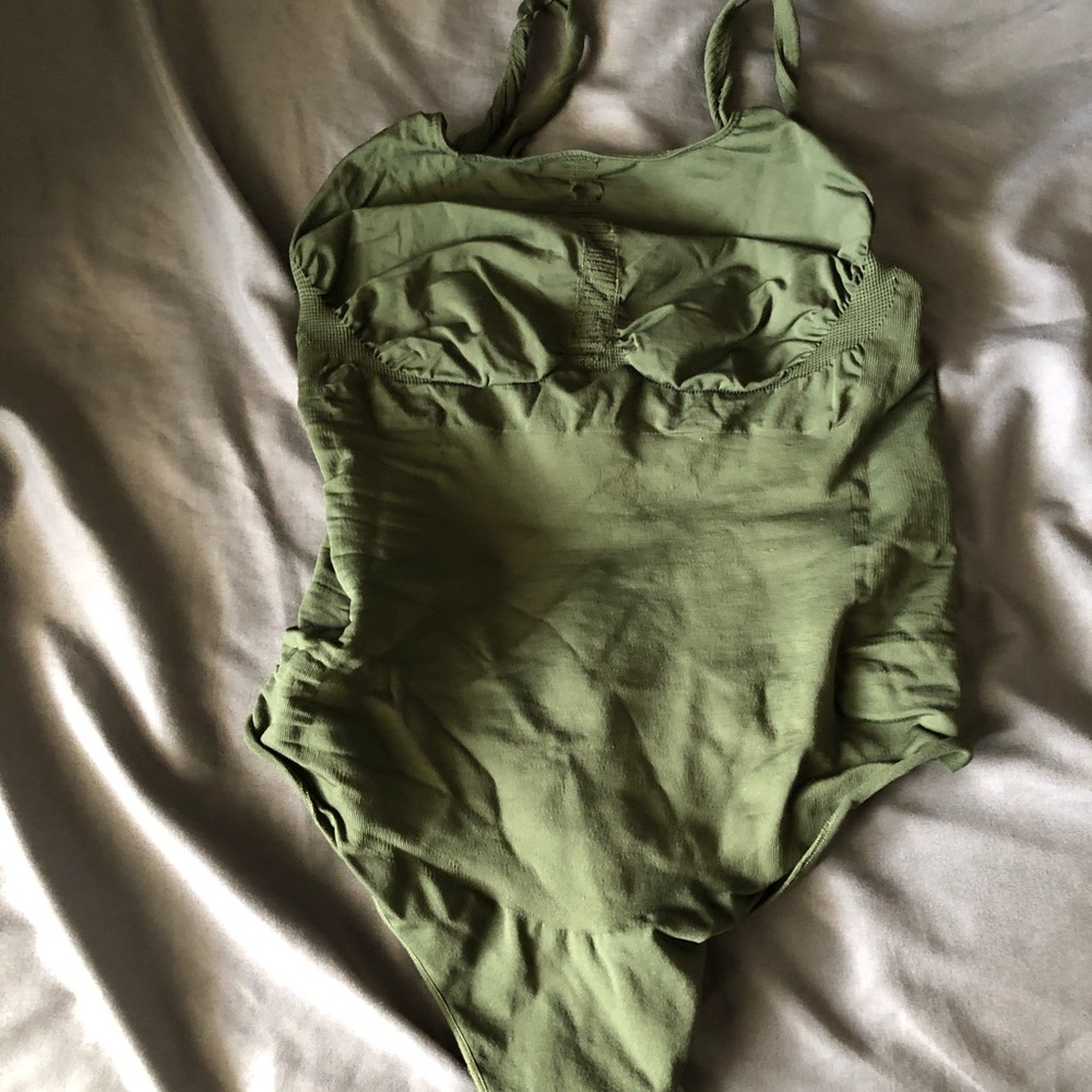 Green One-Piece body suit